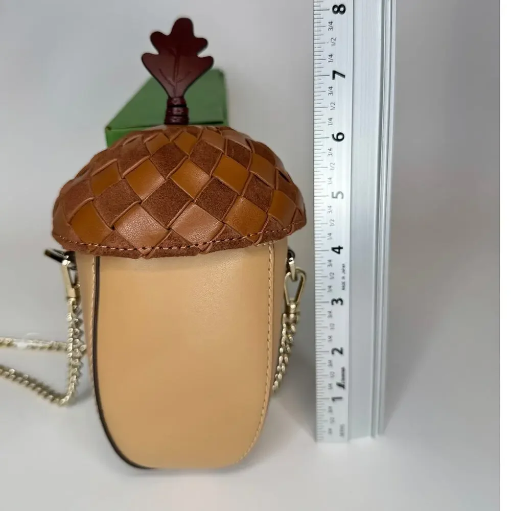 Kate Spade 3d Acorn Crossbody Bag  New - Picture 5 of 6